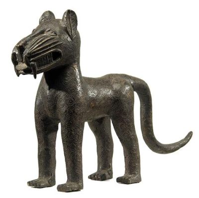  “The Benin Leopard” Roaring through Time: A Masterpiece in Ivory and Bronze